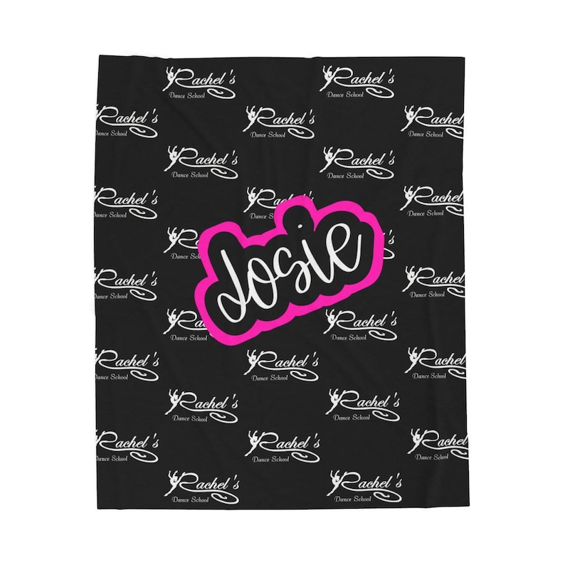 Dance Team Custom Blanket/Custom Blanket/Dance Competition Blanket/Personalized Blanket/Custom Gift/ Custom Blanket image 3