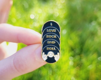 OLD RECORD PLAYER metal pin Badge BUY ONLY 2 GET 1 FREE = 3 Of These OLD RECORD PLAYER metal pin Badge BUY ONLY 2 GET 1 FREE = 3 Of These
