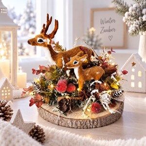 Beleuchtetes reh