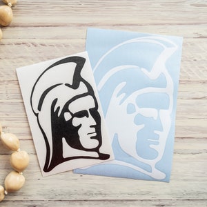 King Kamehameha Silhouette Waterproof Vinyl Decal