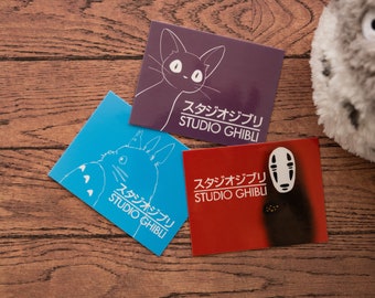 Studio Ghibli Inspired Stickers - Totoro, Spirited Away, Kiki's Delivery Service