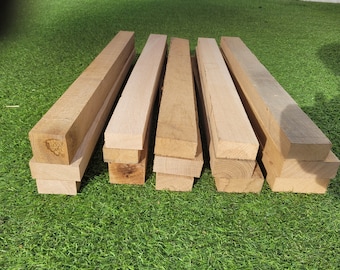 Solid SAWN Oak Wood Off Cuts 1 Box of timber for Woodworking craft