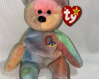 Perfect condition Beanie Baby Peace 1996