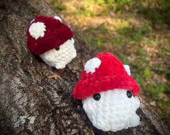 Mushroom Amigurumi | Handmade Toadstool Crochet Plushie
