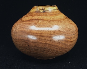 Handmande Jarrón pequeño de mezquite