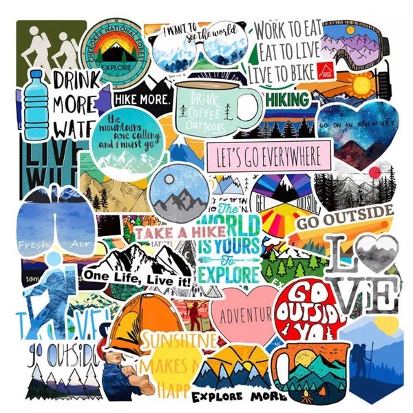 adventure bike stickers