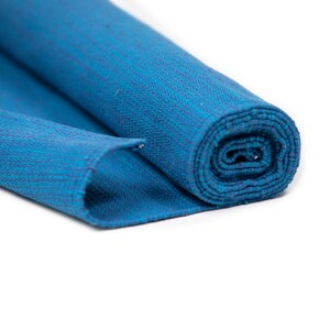 Yogamatta i ekologisk bomull - Miljövänlig, Hantverksmässig, Tvättbar, Bättre Grepp. bild 7