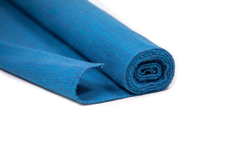Yogamatta i ekologisk bomull - Miljövänlig, Hantverksmässig, Tvättbar, Bättre Grepp. bild 7