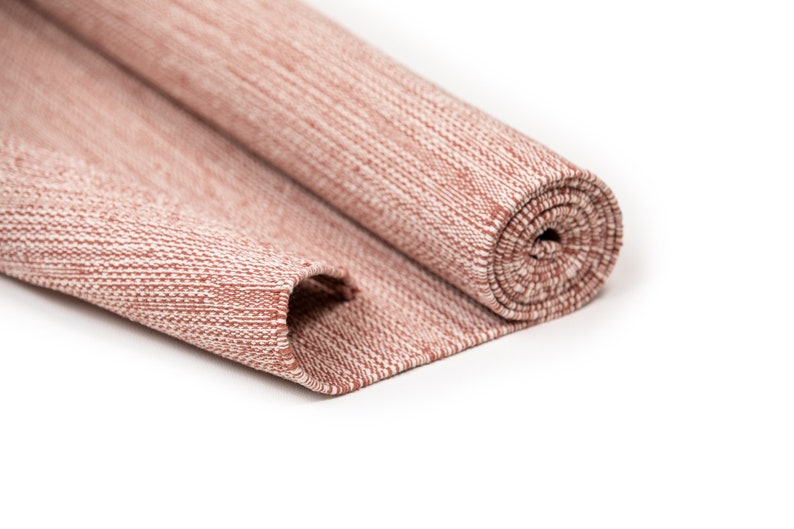 Yogamatta i ekologisk bomull - Miljövänlig, Hantverksmässig, Tvättbar, Bättre Grepp. bild 6