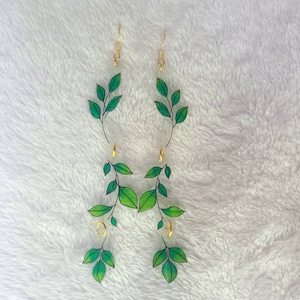 Vine earrings