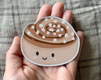 Magnet Zimtschnecke groß für Kühlschrank