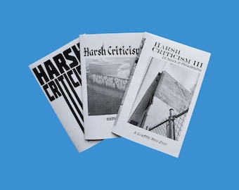 Harsh Criticism #1, 2, & 3 Graffiti Mini Zine Three Pack