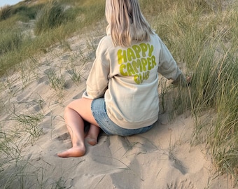 Camping Hoodie | Happy Camping Club | Hoodies for men and women | Vanlife | Camper | Caravan | Sweater with saying |