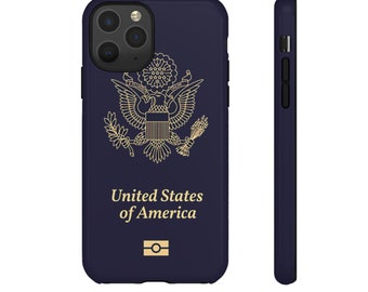 United States Passport  |  Tough iPhone and Android Phone Cases