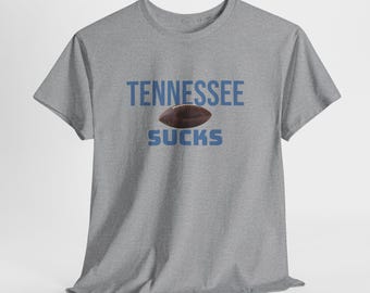 Tennessee Sucks Football T-Shirt in Indianapolis Colors