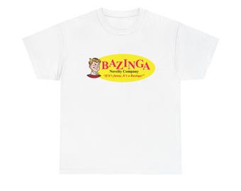 Bazinga Unisex Heavy Cotton Tee
