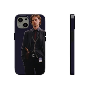 Matthew Gray Gubler Purple iPhone Tough Cases