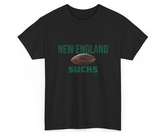 New England Sucks  T-Shirt in Jet Colors
