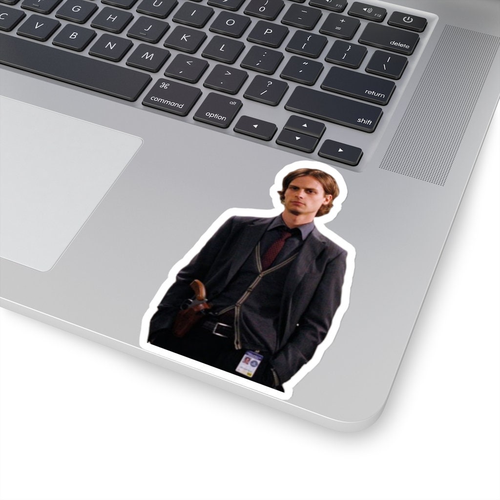 Kiss-cut Stickers Spencer Reid Sticker Matthew Gray Gubler - Etsy