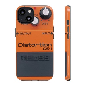 Tough BOSS Classic Distortion Pedal Phone Case by Tough Cases