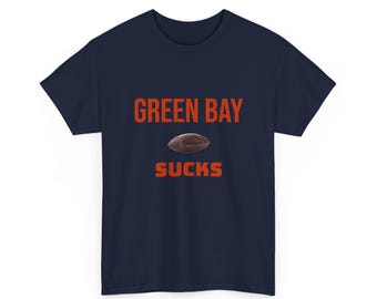 Green Bay Sucks Football T-Shirt