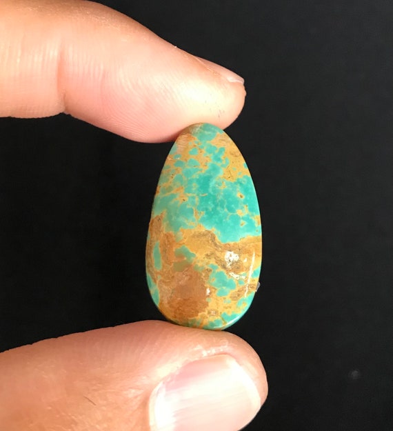 エメラルドグリーン　トルコ石カボション エメラルドバレー ターコイズ カボション | グリーン ジェムストーン