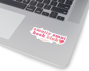 Vuile boekenclub sticker | Leuke sticker | Laptopsticker | Kindle-stickers | Leesachtige stickers | Cadeaus voor boekenliefhebbers | Volwassen sticker | Boekenclub