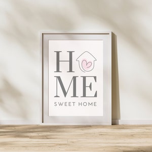 Home Sweet Home - Art Print - Digital Download Art - Home Decor
