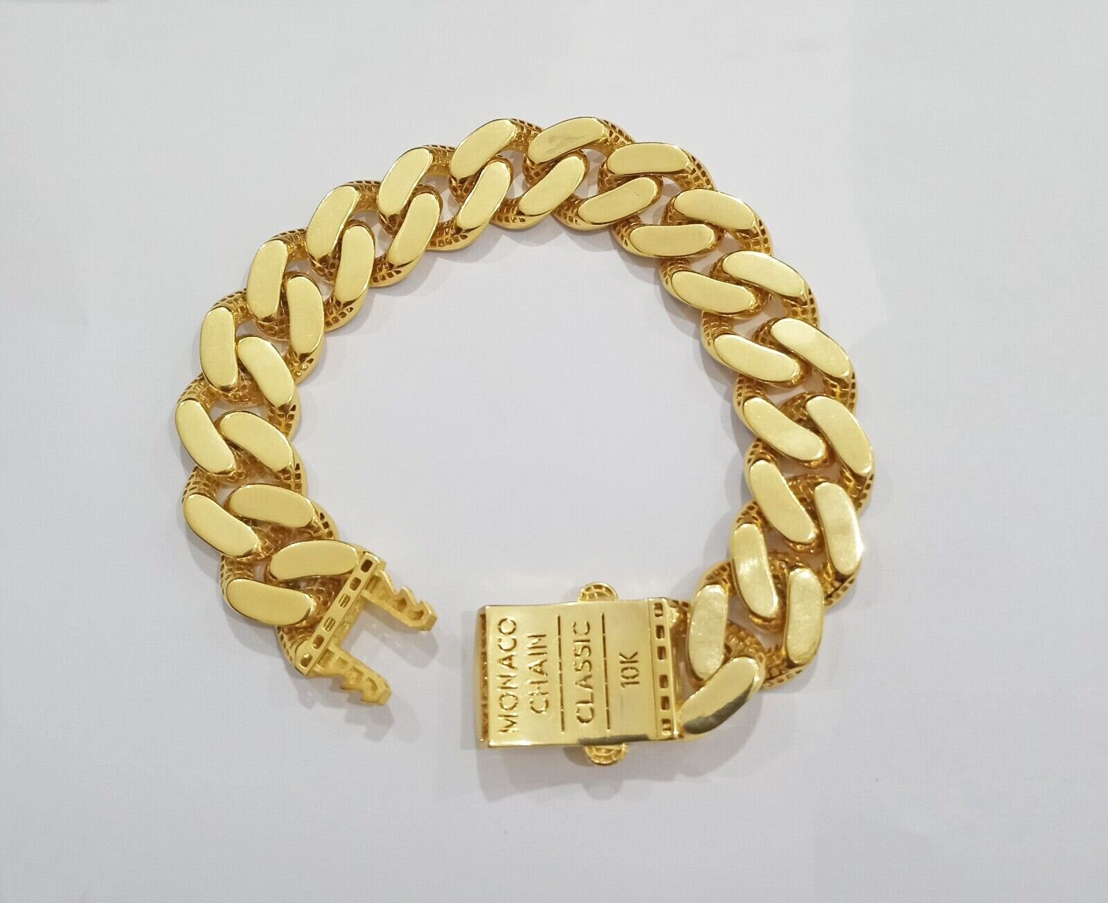 Monaco chain classic 10k cheap bracelet