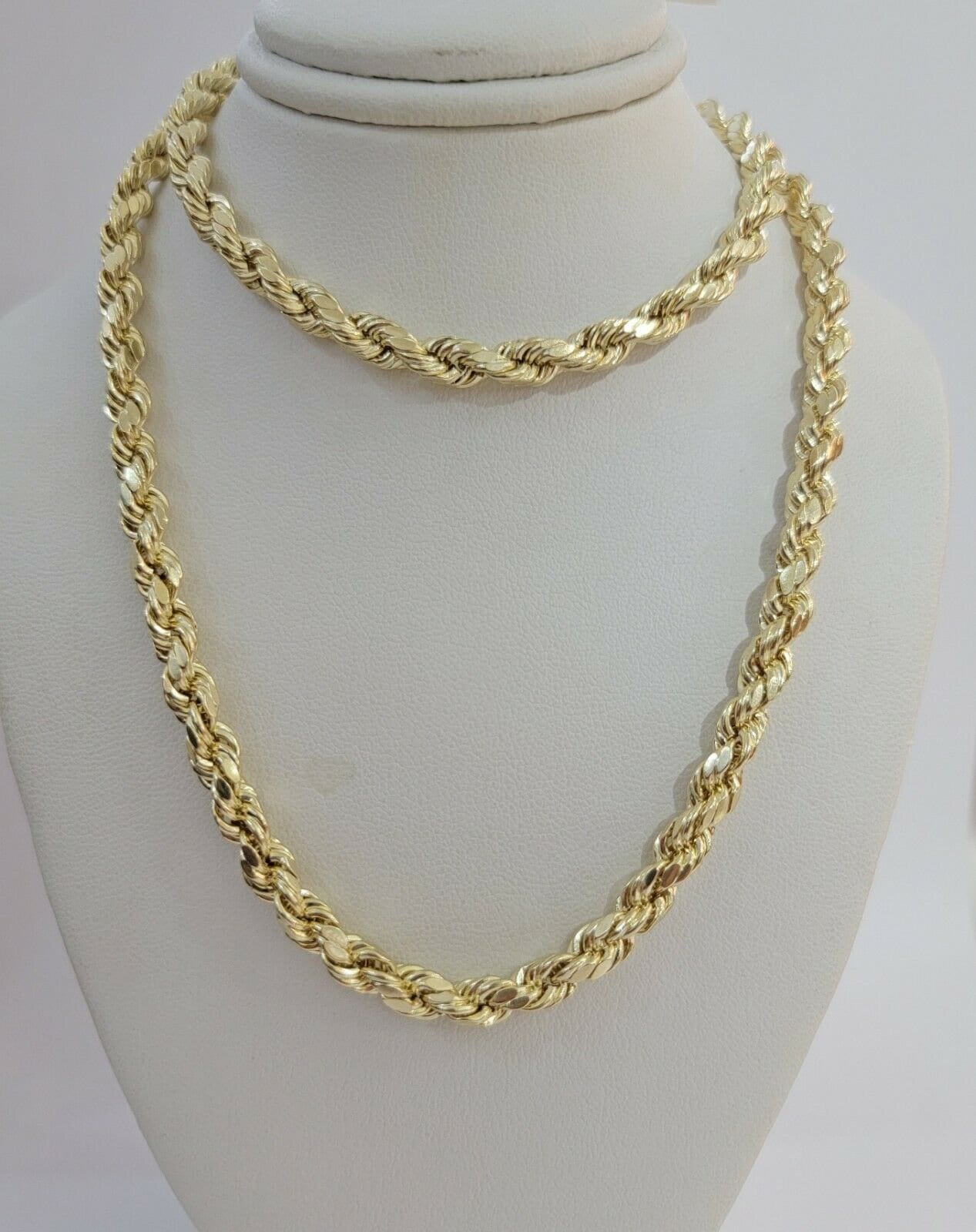 6mm Gold Rope Chain 30 - SpicyIce