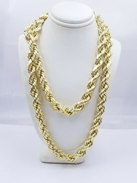 Necklace 10mm Rope Chain - Etsy