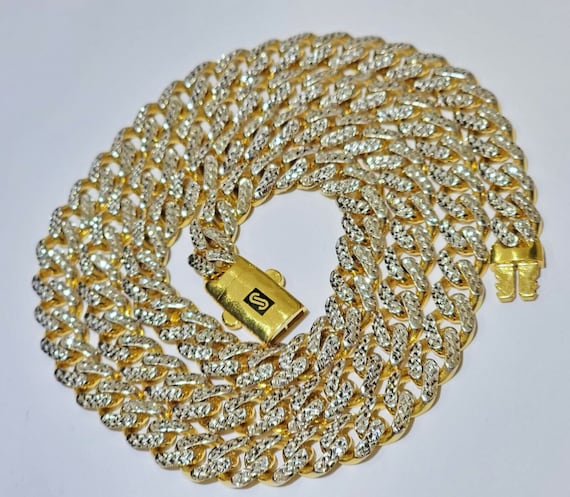 7mm 10k gold cuban link chain deals