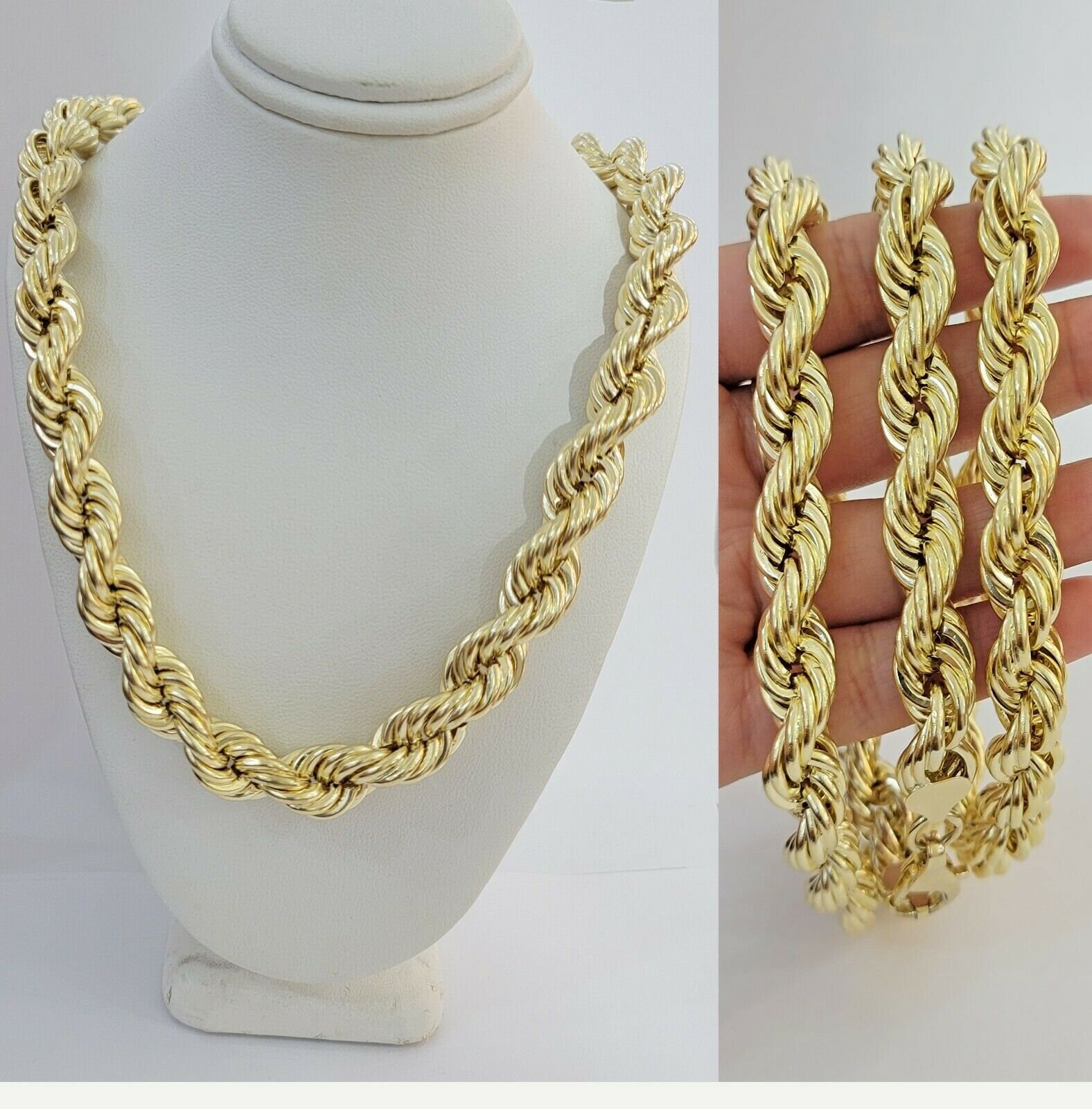 Necklace 12mm Rope Chain 