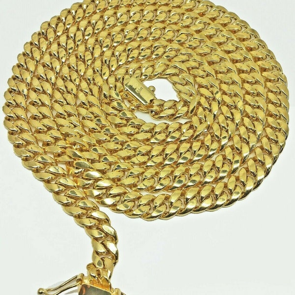 14k Cuban Link Chain - Etsy