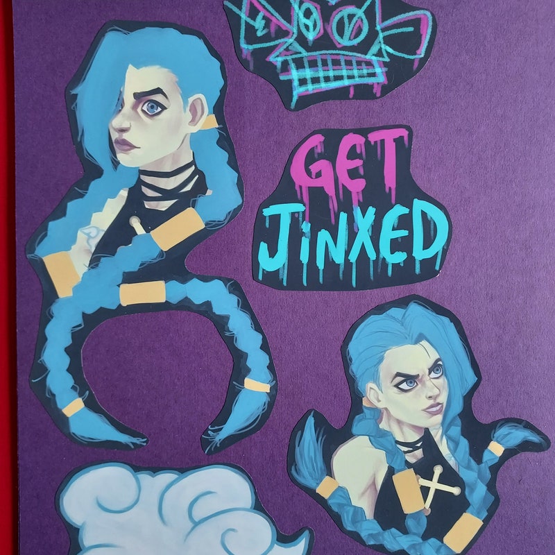 Jinx Sticker - Etsy