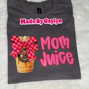 Iced coffee mom juice 7brew tshirt