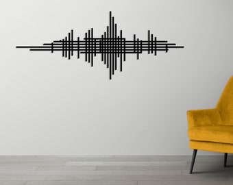 Geometric Metal Wall Art: Modern Minimalist Decor