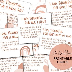 Afdrukbare dankbetuiging BOHO-bedankkaarten voor Thanksgiving met citaten en teksten