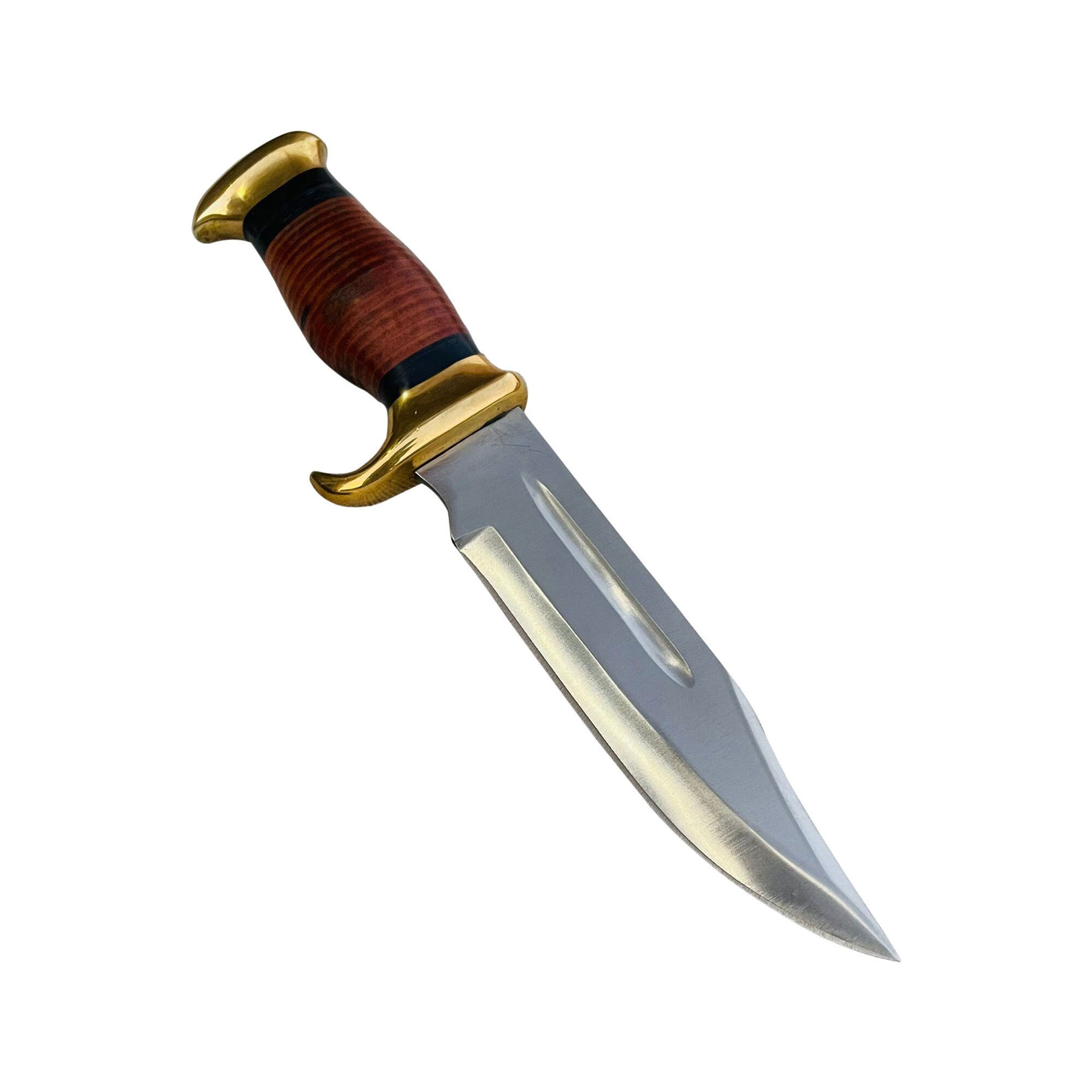 D2 steel handmade,Crocodile Bowie knife,Bowie knife,Dundee bowie,Linder