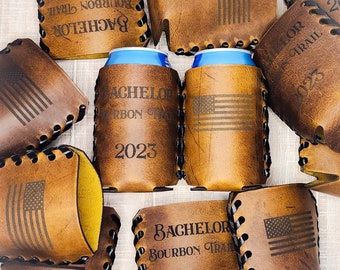 Customized Leather Drink Coolers: Personalized Vacation Gift