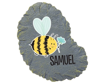 Personalized Stepping Stone - Garden Décor - Garden Stone - For Mom - For Grandma - 2 Sizes Available - SMALL STONE ONLY