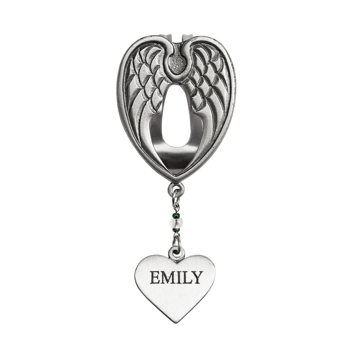 Personalized Guardian Angel Visor Clip Reminder to Drive Etsy