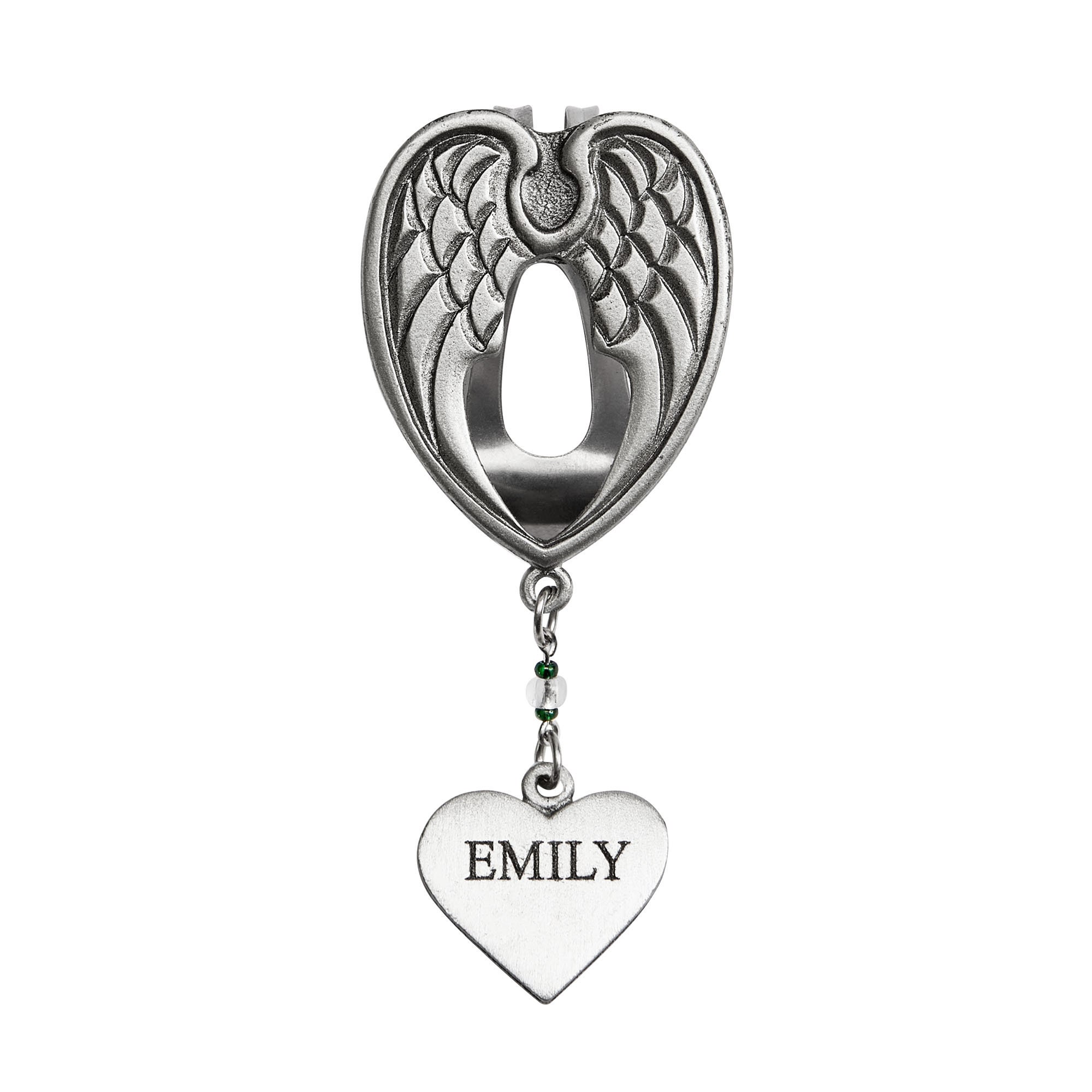 Personalized Guardian Angel Visor Clip Reminder to Drive Etsy