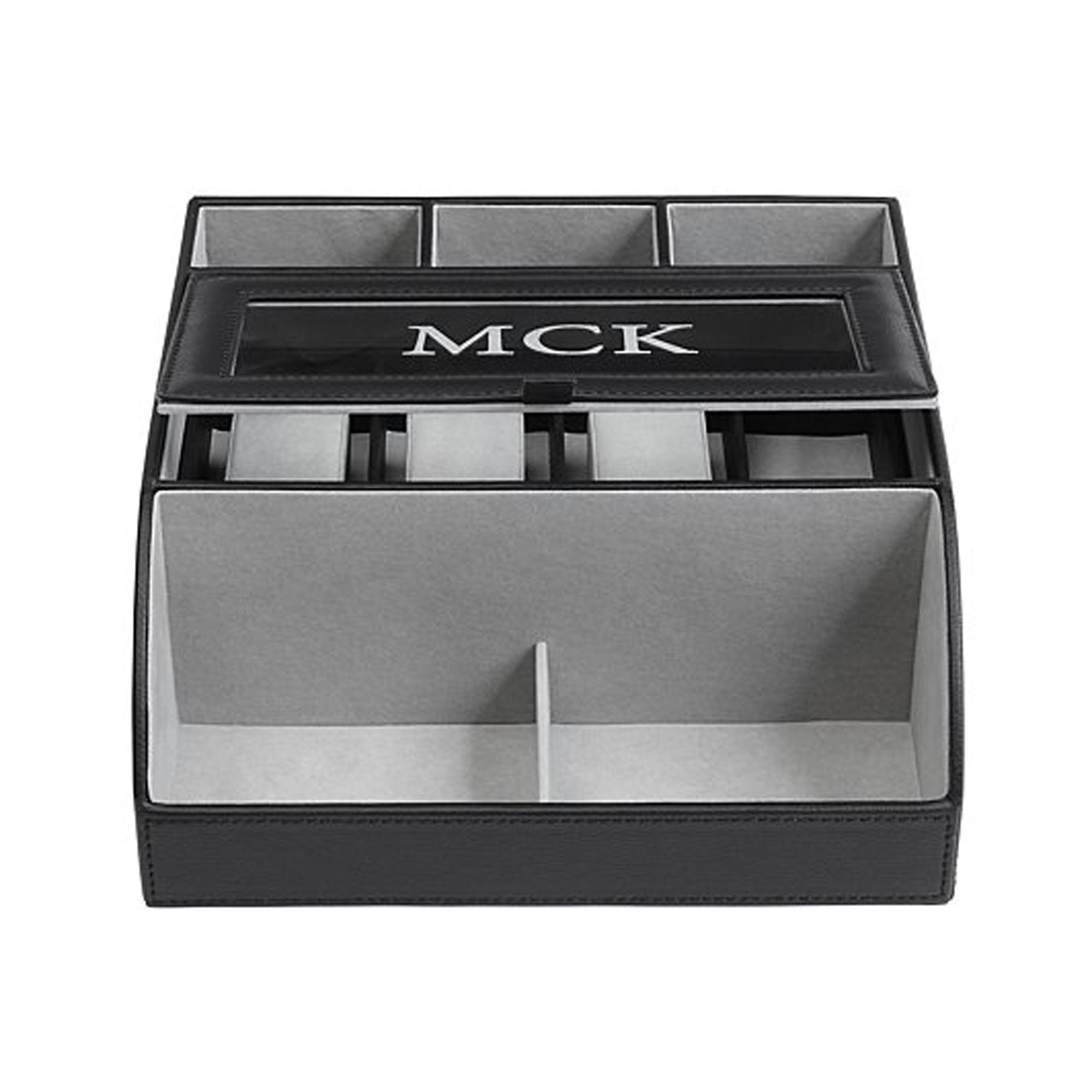 Personalized Vegan Leather Charging Station Valet Etsy