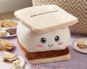 Personalized S’more Love Plush - Valentine’s Day - Vanilla Scented Plush Toy