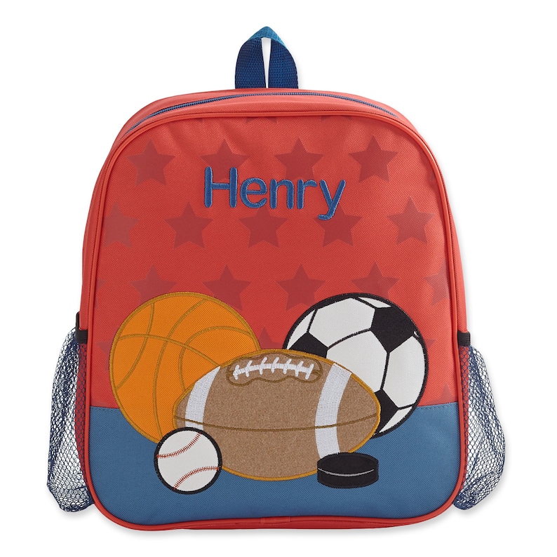 Personalized Just For Me Backpack Back to School Kids Backpack Toddlers Backpack For School, Sleepovers Available In 6 Designs Sports