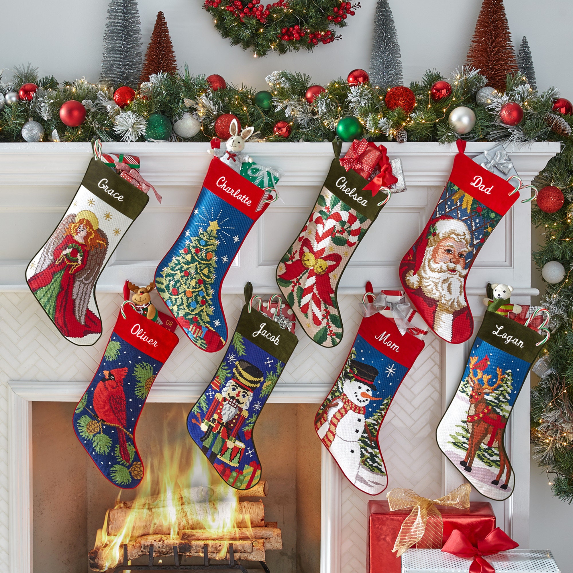 Nutcracker Needlepoint Stocking Etsy