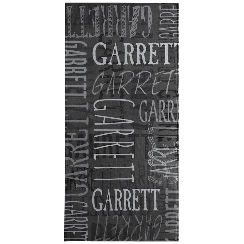 Personalized Signature Style Beach Towel-Customized Towel-For the Beach Lover-For the Pool Lover- Choose From 18 Colors-Available in 2 Sizes image 16