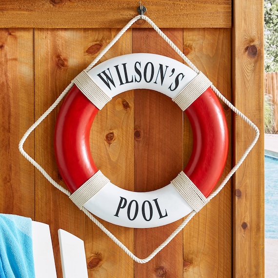 Generic American Style Lifebuoy Wall Hanging Foam Life Preserver Nautical  Welcome Aboard Decorative Ring Room Bar Home Decoration: Blue : Amazon.in:  Home & Kitchen
