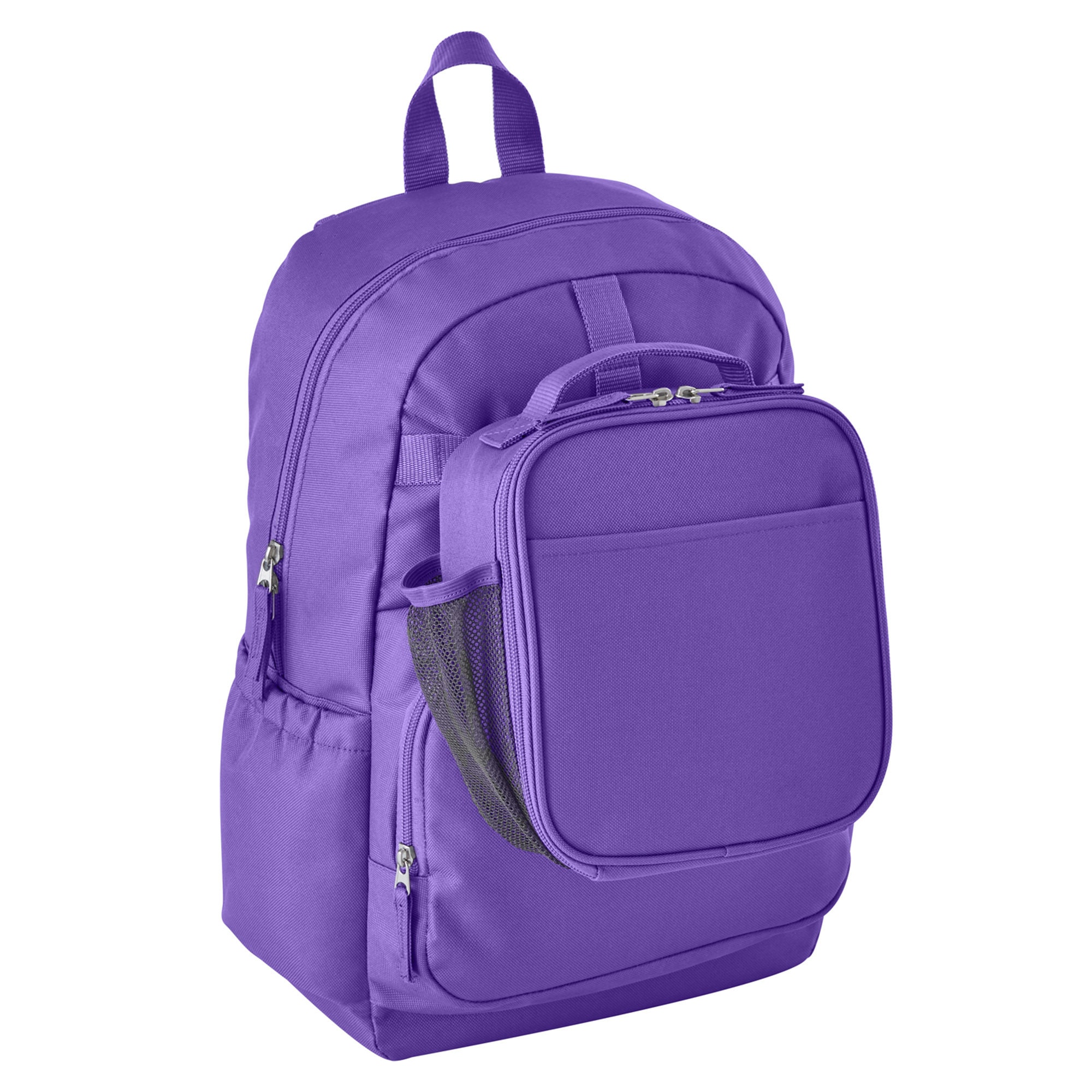 Purple Book Bag Amazon.com | Makukke School Backpack for Girls Book Bag Set  main image 3